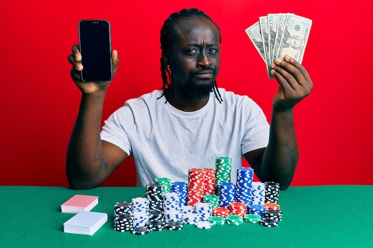 Layar verifikasi keamanan dan penarikan dana di poker77